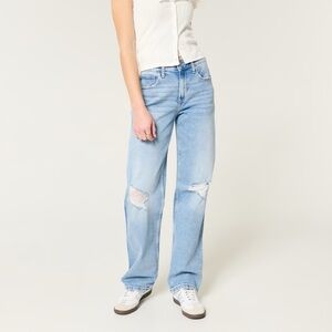 Hollister Ultra High-rise Dad Jean Vintage Stretch size 5R